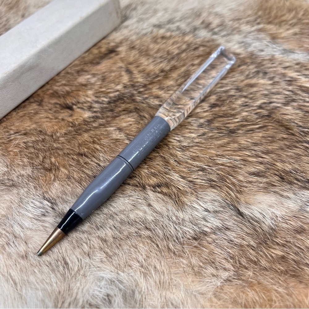 Vintage Clear Acrylic/ Lucite Pen and Pencil Co. Pen-N-Pencil Co. Lucite Handle